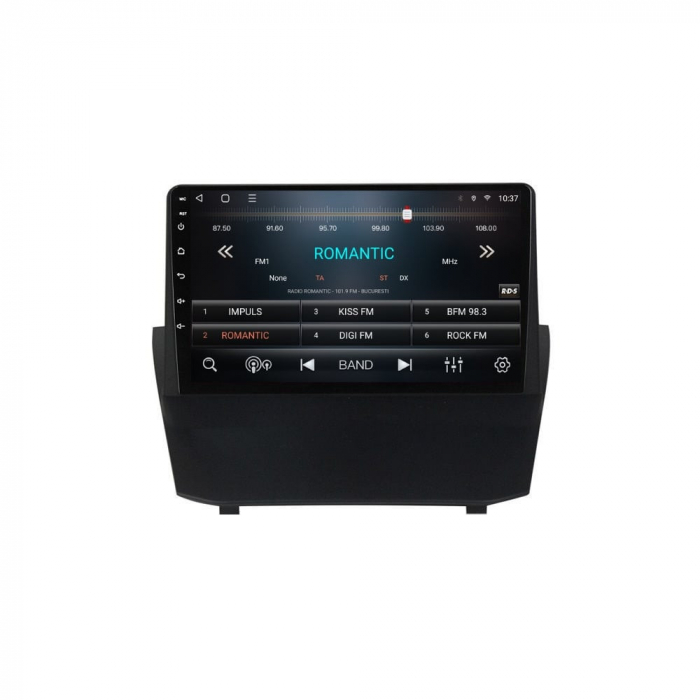 Navigatie Ford Fiesta MK6 2008-2019 4GB RAM , Procesor Quad Core , Wireless Carplay si Android auto , Display HD Touchscreen, Wi-Fi , Bluetooth, USB [3]