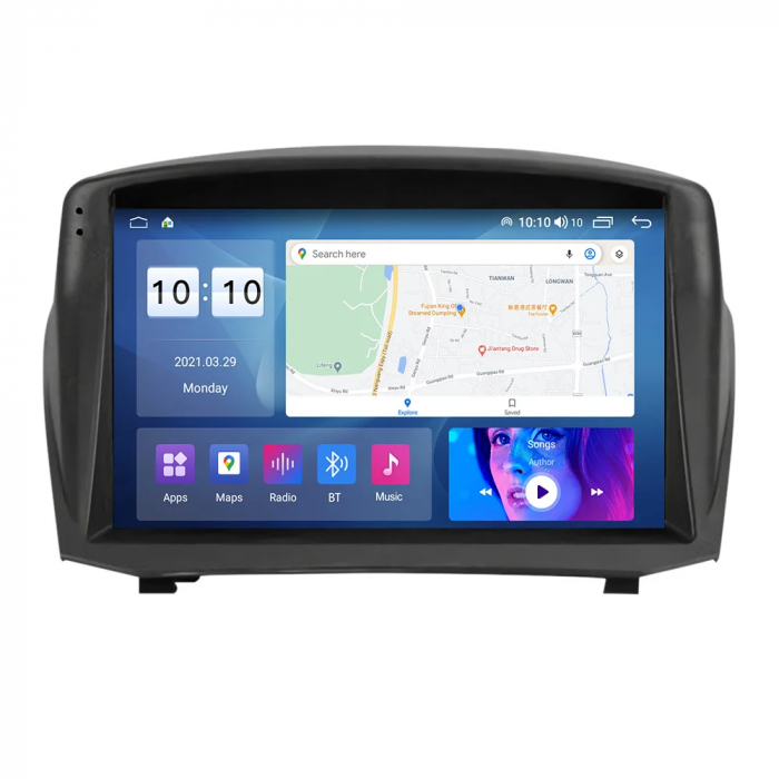 Navigatie Ford Fiesta MK6 2008-2019 Android 14 , 1GB RAM Carplay [3]