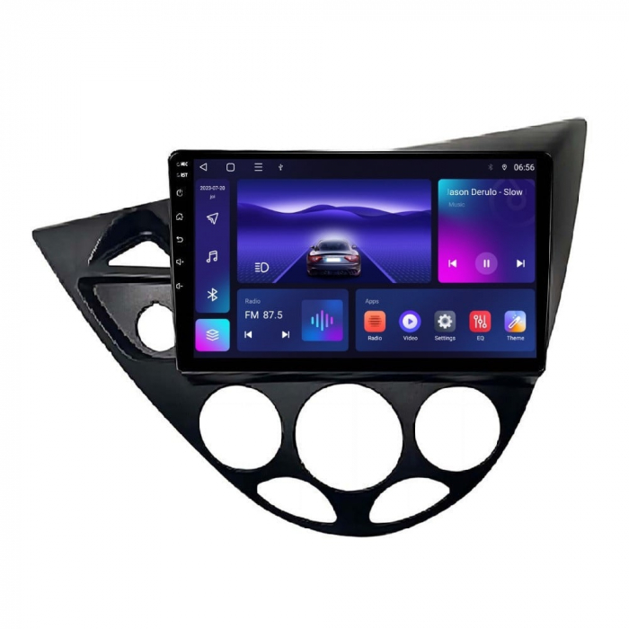 Navigatie Ford Focus Fiesta 1998-2004 4GB RAM , Procesor Quad Core , Wireless Carplay si Android auto , Display HD Touchscreen, Wi-Fi , Bluetooth, USB [1]