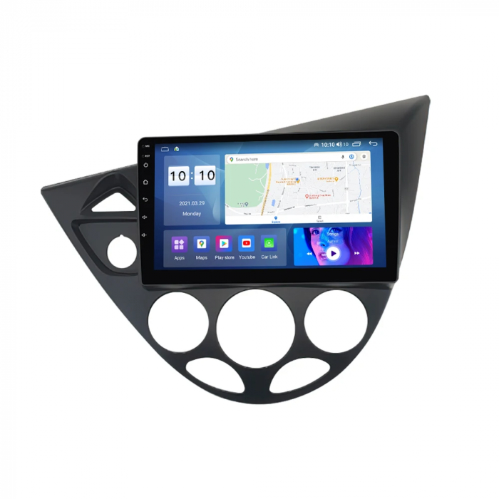 Navigatie Ford Focus Fiesta 1998-2004 Android 14 , 2GB RAM QLED Carplay [2]