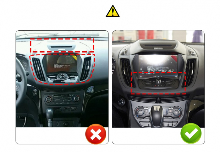 Navigatie Ford Kuga 2 din 2012 - 2020, Android 14, 2GB RAM si 32GB ROM, Display IPS 9 inch, Camera Marsarier, Internet, Aplicatii, Wi Fi, Usb, Bluetooth [2]