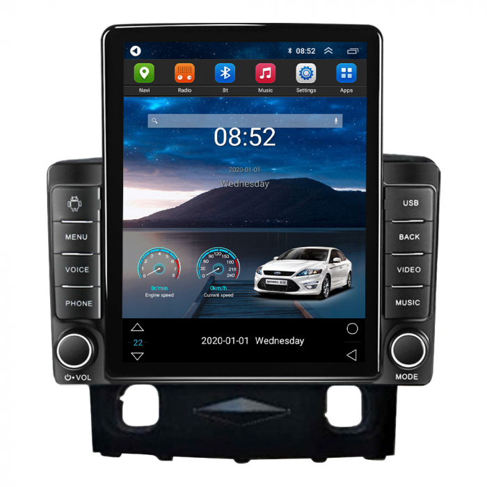 Navigatie Ford Kuga 2008-2010 Ecran TESLA 9.7 inch, 8 GB RAM si 128 GB ROM, Android 15, Slot Sim 4G, Procesor Octa Core, Carplay Wireless si Android auto, Procesor Sunet Digital DSP, Aplic [2]