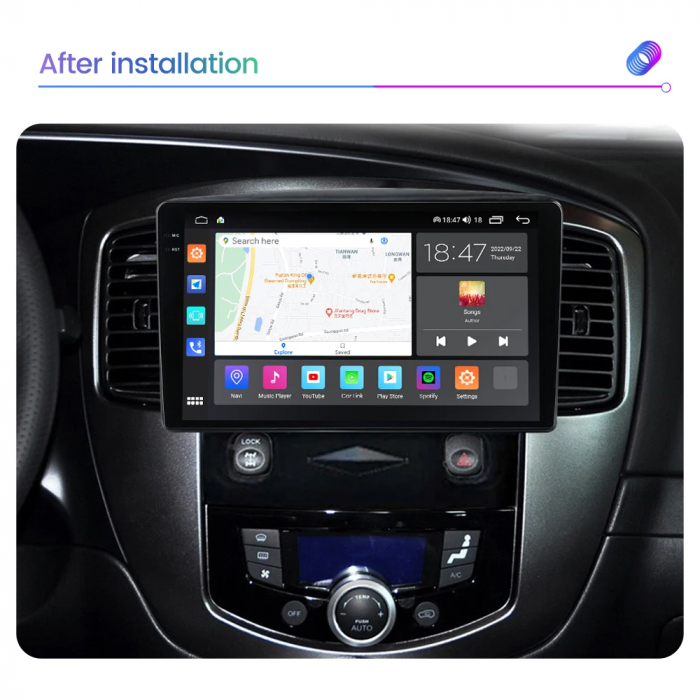Navigatie Ford Kuga 2008-2010 Rezolutie 2K , 8GB RAM+128GB ROM QLED [6]