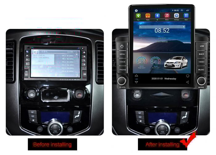 Navigatie Ford Kuga 2008-2010 Android 14, 4GB RAM Ecran Tesla [4]