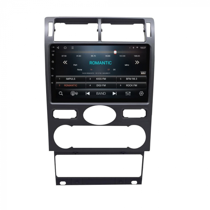 Navigatie Ford Mondeo din 2000-2007 Android 14 , 4GB RAM , Procesor Quad Core , Wireless Carplay si Android auto , Display HD Touchscreen, Wi-Fi , Bluetooth, USB [3]