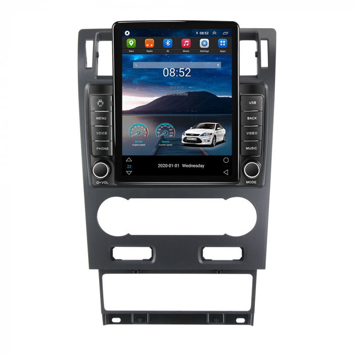 Navigatie Ford Mondeo din 2000 - 2007, Ecran TESLA 9.5 inch, 4 GB RAM si 64 GB ROM, Slot Sim 4G, Procesor Octa Core, Carplay integrat, Procesor Sunet Digital DSP, Android, Aplicatii, Usb [3]