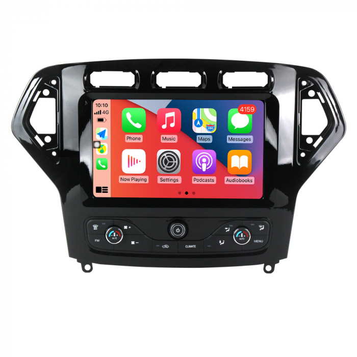 Navigatie Ford Mondeo din 2007-2011, Rezolutie 2K, Display QLED 9.5 inch, 4GB RAM si 64GB ROM, Android, Procesor Octacore, Slot sim 4G, Sunet DSP, Wireless Carplay si Android Auto, Camera Marsarier, U [1]