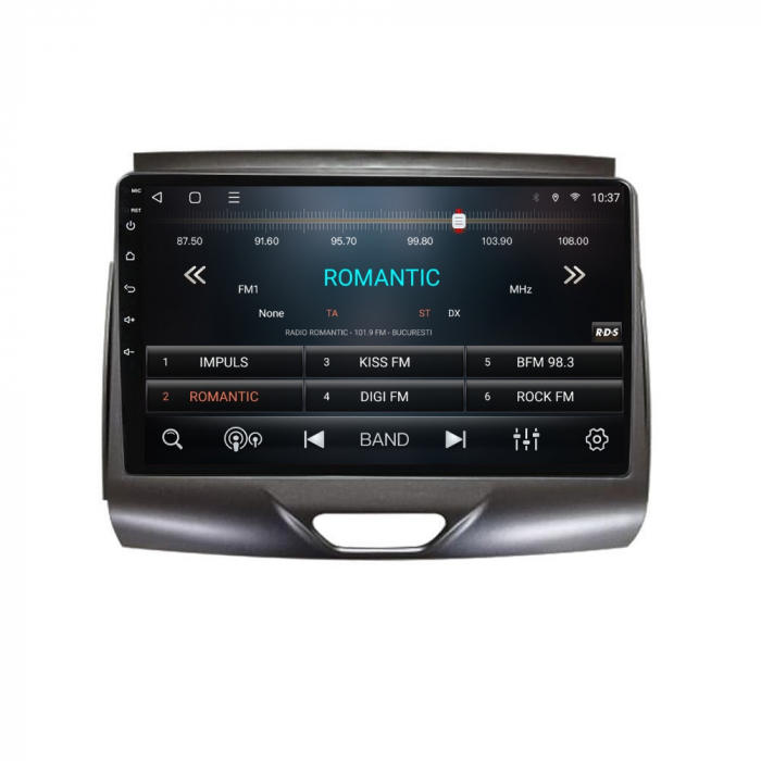 Navigatie Ford Ranger din 2015-2021 Android 14 , 4GB RAM , Procesor Quad Core , Wireless Carplay si Android auto , Display HD Touchscreen, Wi-Fi , Bluetooth, USB [3]