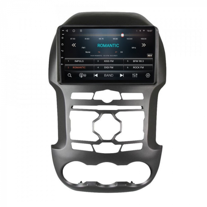 Navigatie Ford Ranger F250 si Mazda BT50 din 2011 - 2015 Android 14 , 4GB RAM , Procesor Quad Core , Wireless Carplay si Android auto , Display HD Touchscreen, Wi-Fi , Bluetooth, USB [3]