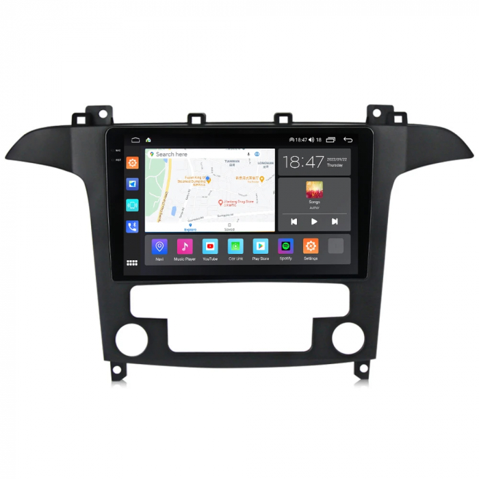 Navigatie Ford S MAX 2006-2015 Rezolutie 2K , 8GB RAM+128GB ROM QLED [4]