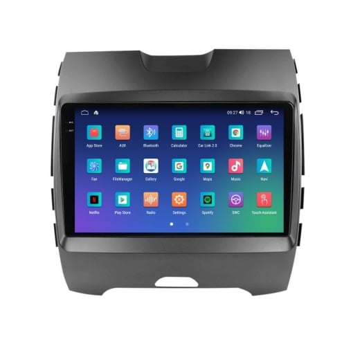 Navigatie Ford S Max , 2015 - 2023 Rezolutie 2K, Ecran QLED 9.5 inch, 8GB RAM si 128GB ROM, Android, Procesor Octacore, Slot sim 4G, Sunet DSP, Wireless Carplay [3]