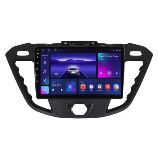 Navigatie Ford Transit din 2012-2019 Android 14 , 4GB RAM , Procesor Quad Core , Wireless Carplay si Android auto , Display HD Touchscreen, Wi-Fi , Bluetooth, USB [1]