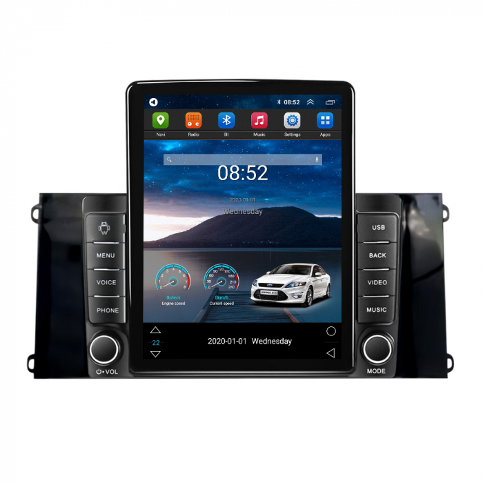Navigatie Ford Transit PRO 2022 Ecran TESLA 9.7 inch, 8 GB RAM si 128 GB ROM, Android 15, Slot Sim 4G, Procesor Octa Core, Carplay Wireless si Android auto, Procesor Sunet Digital DSP, Aplic [4]