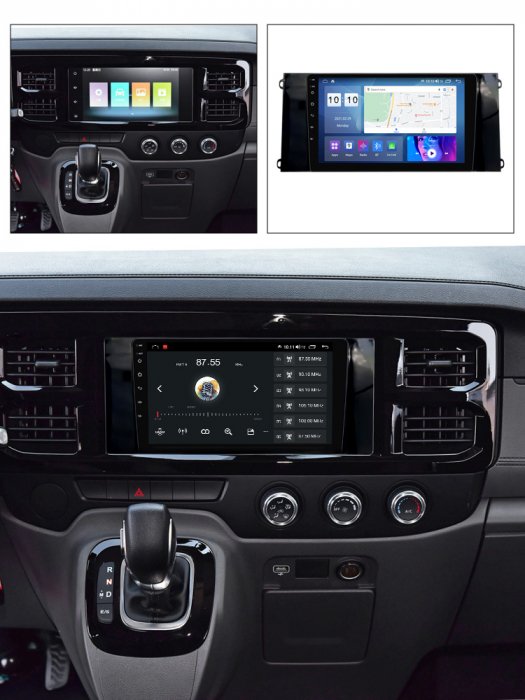 Navigatie Ford Transit PRO 2022 Android 14 , 2GB RAM QLED Carplay [3]