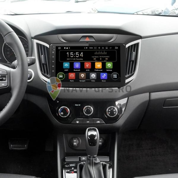 Navigatie Hyundai ix 25 / Creta ,  Android 14, 2GB RAM si 32GB ROM, Display IPS 9 inch, Camera Marsarier, Internet, Aplicatii, Wi Fi, Usb, Bluetooth [2]