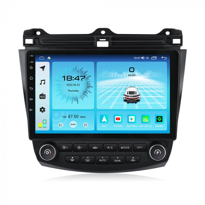 Navigatie Honda Accord 2003-2007 Rezolutie 2K , 4GB RAM+64GB ROM QLED [4]