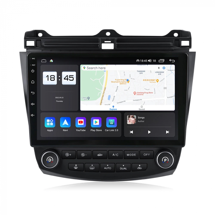 Navigatie Honda Accord 2003-2007 Rezolutie 2K , 4GB RAM+64GB ROM QLED [3]