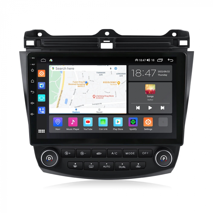 Navigatie Honda Accord 2003-2007 Rezolutie 2K , 4GB RAM+64GB ROM QLED [2]