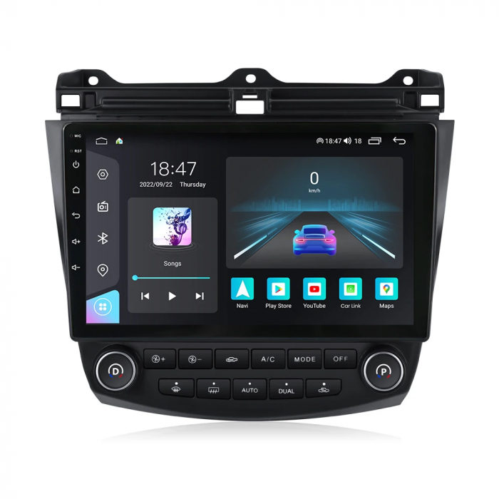 Navigatie Honda Accord 2003-2007 Rezolutie 2K , 4GB RAM+64GB ROM QLED [1]