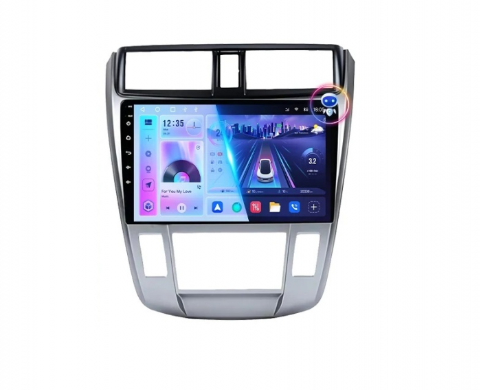 Navigatie Honda City 2008-2013 Rezolutie 2K , 4GB RAM+64GB ROM QLED [1]