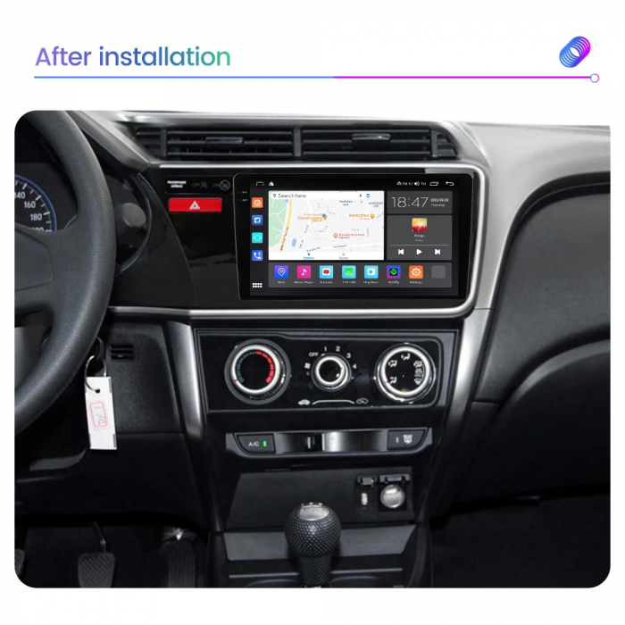 Navigatie Honda City 2014-2017 Rezolutie 2K , 8GB RAM+128GB ROM QLED [3]