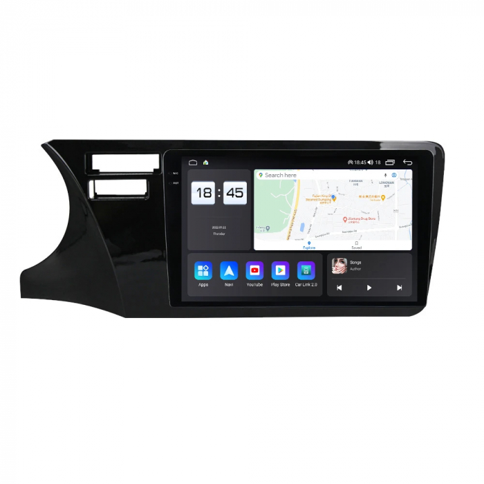 Navigatie Honda City 2014-2017 Rezolutie 2K , 8GB RAM+128GB ROM QLED [5]