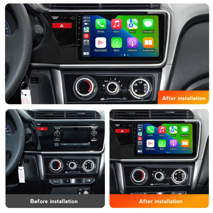 Navigatie Honda City 2014-2017 Android 14 , 8GB RAM+128GB ROM QLED [5]