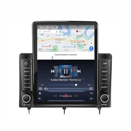 Navigatie Honda Civic 11 2021 - 2024 , Ecran TESLA 9.7 inch, 8 GB RAM si 128 GB ROM, Android 15, Slot Sim 4G, Procesor Octa Core, Carplay Wireless si Android auto, Procesor Sunet Digital DSP [3]