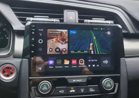 Navigatie Honda Civic ( 2016 - 2020 ) Android 14, 2GB RAM si 32GB ROM, Display IPS 9 inch, Camera Marsarier, Internet, Aplicatii, Wi Fi, Usb, Bluetooth [9]