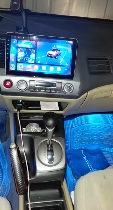 Navigatie Honda Civic din 2005-2012,  Android 14 , 4GB RAM, Octacore, Slot Sim 4G, DSP, GPS, Wi-FI, Carplay, Android Auto, USB, Bluetooth, Waze, Touchscreen, 9 inch [8]