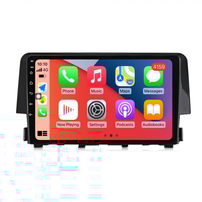 Navigatie Honda Civic din 2015-2020, Android 14 , 4GB RAM, Octacore, Slot Sim 4G, DSP, GPS, Wi-FI, Carplay, Android Auto, USB, Bluetooth, Waze, Touchscreen, 9 inch [6]