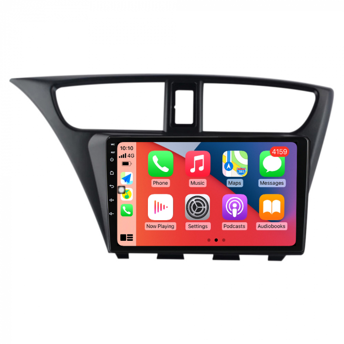 Navigatie Honda Civic Hatchback din 2012 - 2017, 4GB RAM si 64GB ROM, Ecran QLED 9 inch, Android 14, Procesor Octacore, Slot sim 4G, Sunet DSP, Wireless Carplay si Android Auto, Camera Marsarier [3]