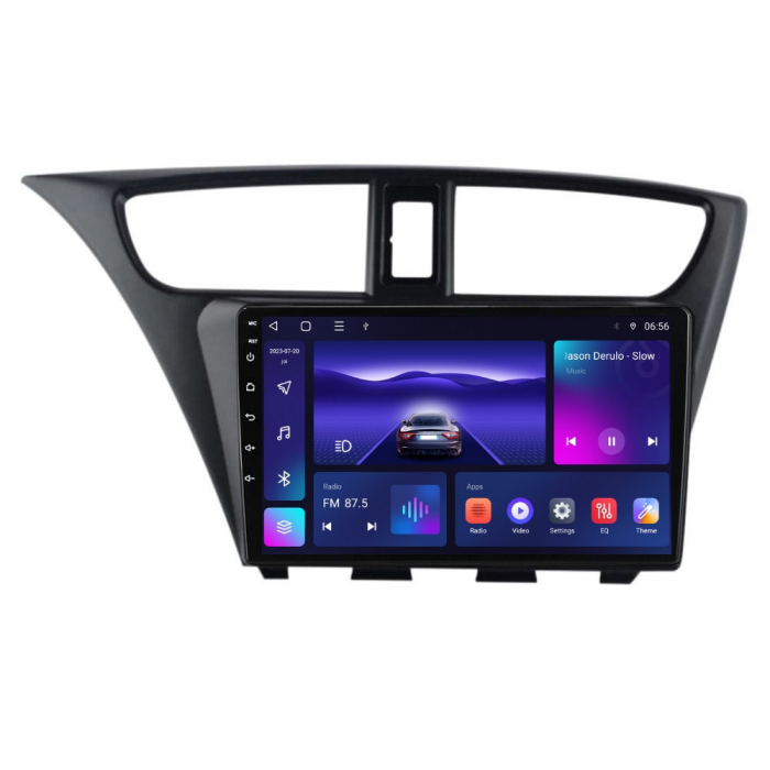 Navigatie Honda Civic Hatchback din 2012-2017 Android 14 , 4GB RAM , Procesor Quad Core , Wireless Carplay si Android auto , Display HD Touchscreen, Wi-Fi , Bluetooth, USB [1]