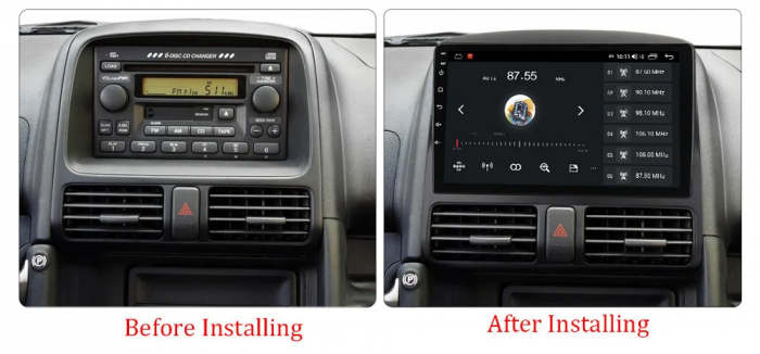 Navigatie Honda CRV 2002-2005 Android 14 , 8GB RAM+128GB ROM QLED [4]