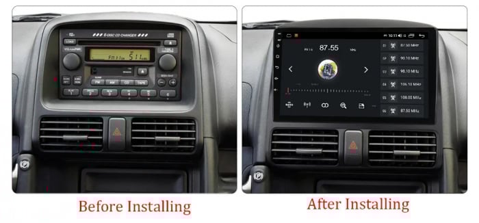 Navigatie Honda CRV 2002-2005 Android 14 , 4GB RAM+64GB ROM QLED [4]