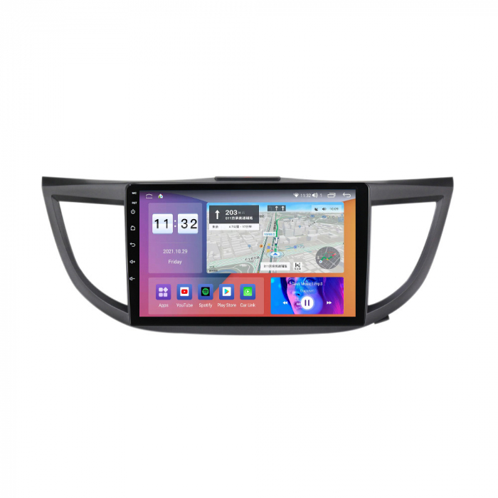 Navigatie Honda CRV ( 2012 - 2016 ) 4GB RAM si 64GB ROM, Ecran QLED 9 inch, Android 14, Procesor Octacore, Slot sim 4G, Sunet DSP, Wireless Carplay si Android Auto, Camera Marsarier [2]