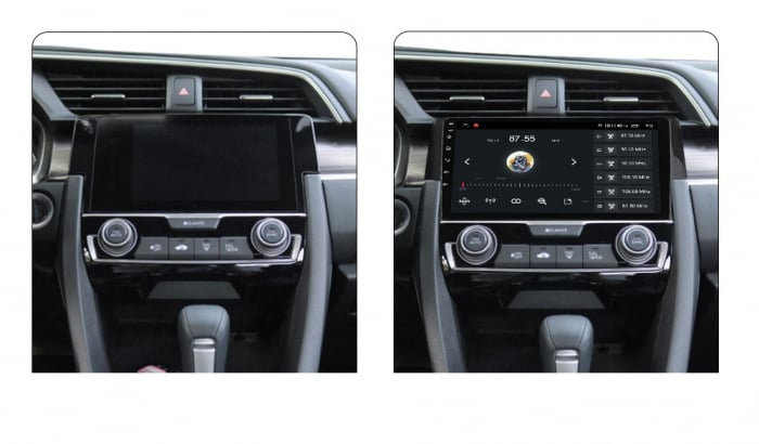 Navigatie Honda CRV ( 2016 - 2019 ) 4GB RAM si 64GB ROM, Ecran QLED 9 inch, Android 14, Procesor Octacore, Slot sim 4G, Sunet DSP, Wireless Carplay si Android Auto, Camera Marsarier [5]