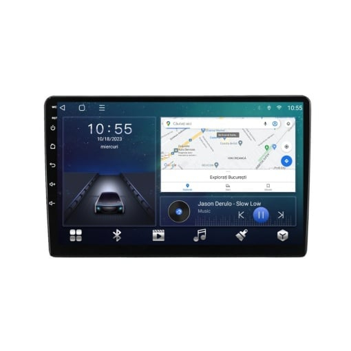 Navigatie Honda CRV 6 2022 - 2025  8GB RAM si 128GB ROM, Ecran QLED 9 inch, Android 14, Procesor Octacore, Slot sim 4G, Sunet DSP, Wireless Carplay si Android Auto [1]