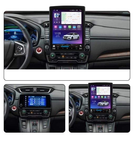 Navigatie Honda CRV 6 2022 - 2025 , Ecran TESLA 9.7 inch, 8 GB RAM si 128 GB ROM, Android 15, Slot Sim 4G, Procesor Octa Core, Carplay Wireless si Android auto, Procesor Sunet Digital DSP, Aplic [2]