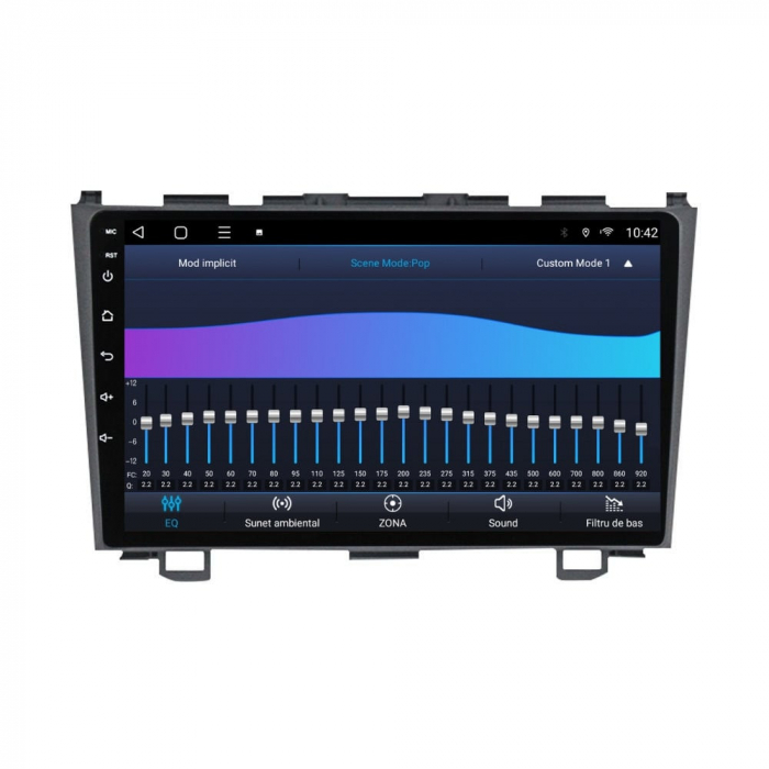 Navigatie Honda CRV din 2006-2012 Android 14 , 4GB RAM , Procesor Quad Core , Wireless Carplay si Android auto , Display HD Touchscreen, Wi-Fi , Bluetooth, USB [3]