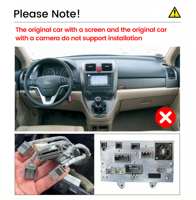 Navigatie Honda CRV din 2006-2012, Rezolutie 2K, Ecran QLED 9.5 inch, 8GB RAM si 128GB ROM, Android, Procesor Octacore, Slot sim 4G, Sunet DSP, Wireless Carplay si Android Auto, Camera Marsarier [2]