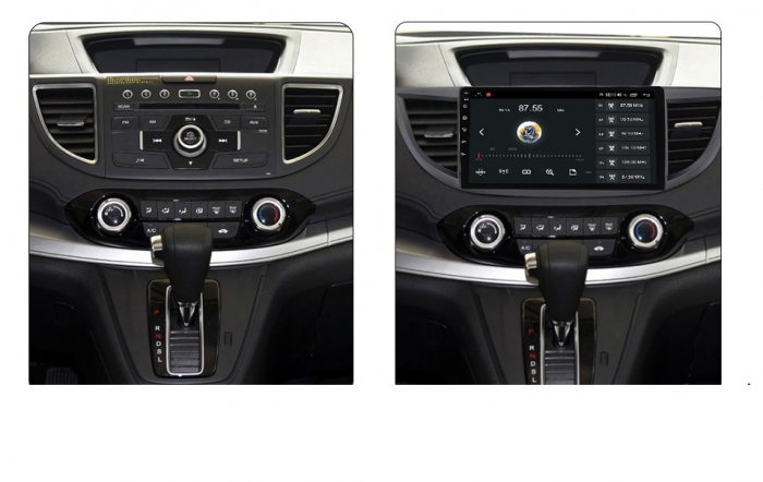 Navigatie Honda CRV din 2012-2016, Android 14, Wireless Carplay si Android Auto,2GB RAM si 32GB ROM, Display IPS 9 inch, Camera Marsarier, Internet, Aplicatii, Wi Fi, Usb, Bluetooth [2]