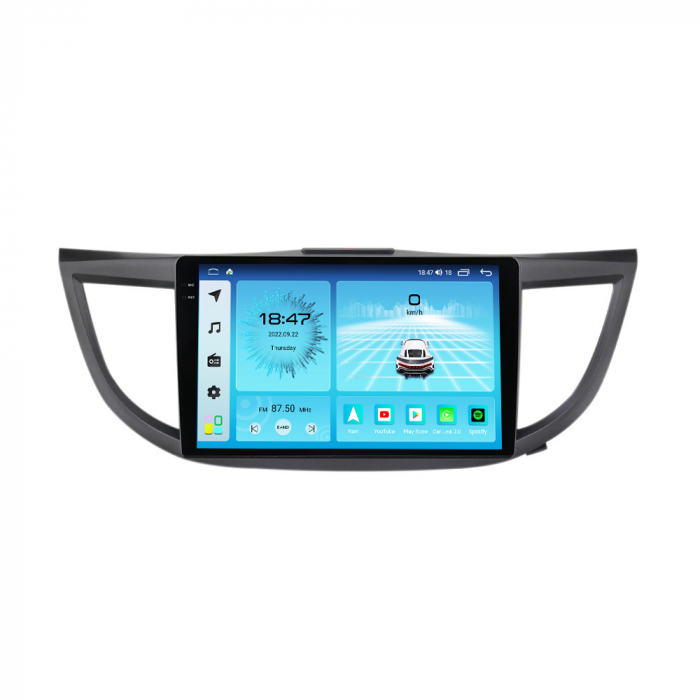 Navigatie Honda CRV din 2012-2016, Rezolutie 2K, Ecran QLED 9.5 inch, 8GB RAM si 128GB ROM, Android, Procesor Octacore, Slot sim 4G, Sunet DSP, Wireless Carplay si Android Auto, Camera Marsarier [4]