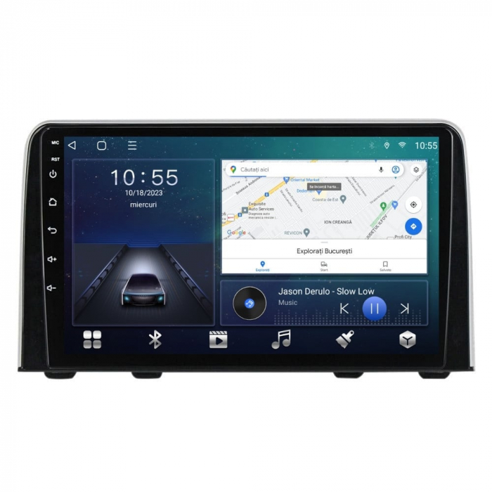 Navigatie Honda CRV din 2016-2019 Android 14 , 4GB RAM , Procesor Quad Core , Wireless Carplay si Android auto , Display HD Touchscreen, Wi-Fi , Bluetooth, USB [2]