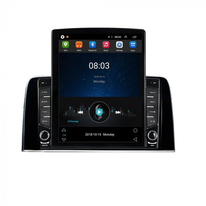 Navigatie Honda CRV din 2016-2019, Display TESLA 9.5 inch, 2GB RAM si 32GB ROM, Wireless Carplay si Android Auto, Procesor Octacore, Slot sim 4G, Sunet DSP, Camera Marsarier, Bluetooth, USB, Wi Fi, Ra [3]