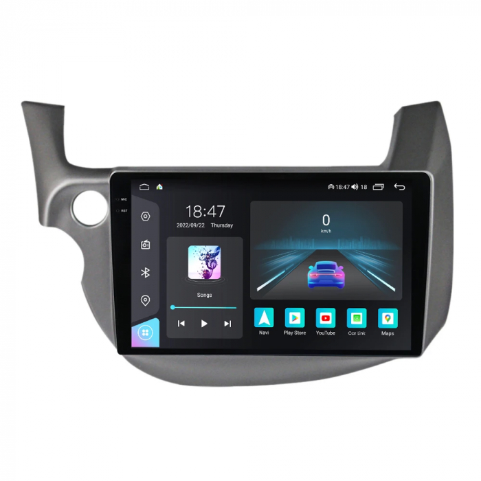 Navigatie Honda Fit Jazz 2 2007-2014 Rezolutie 2K , 8GB RAM+128GB ROM QLED [1]