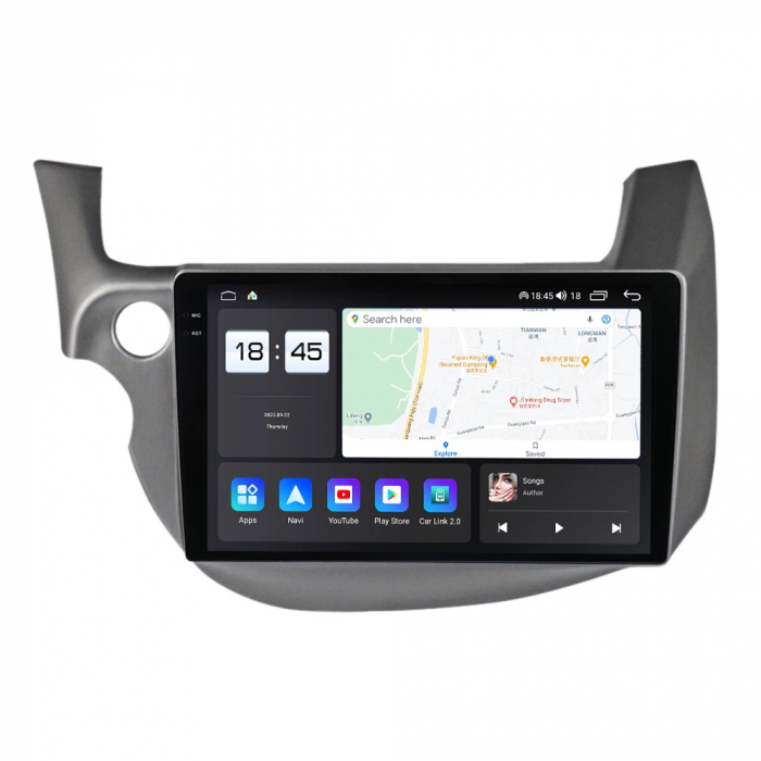 Navigatie Honda Fit Jazz 2 2007-2014 Android 14 , 2GB RAM QLED Carplay [2]