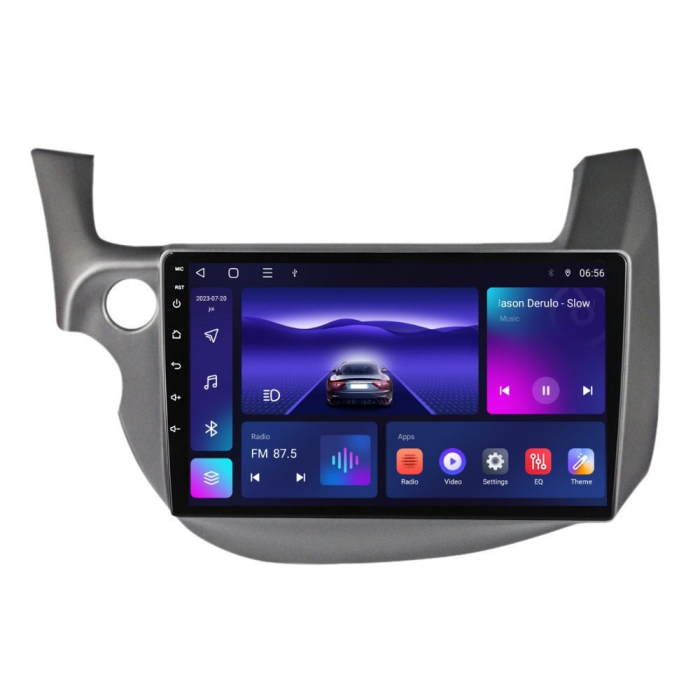 Navigatie Honda Fit Jazz 2 2007-2014 Android 14 , 4GB RAM+32GB ROM QLED [2]