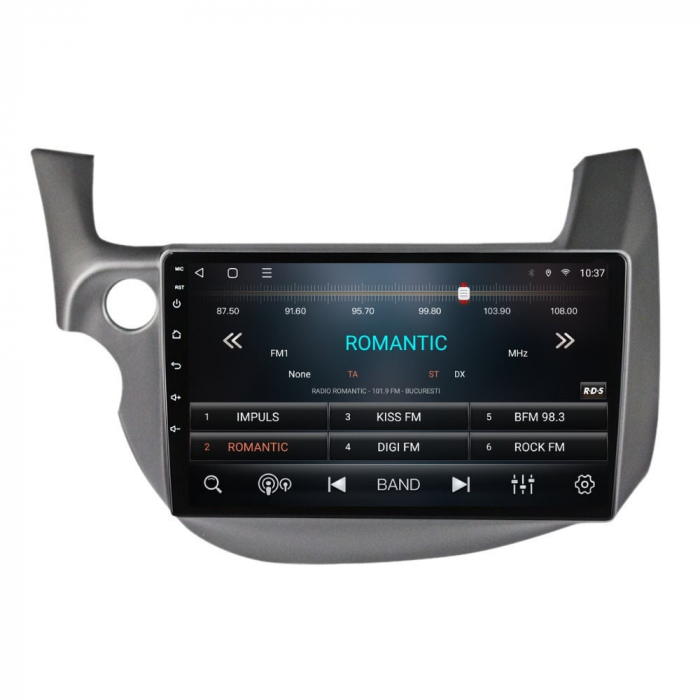 Navigatie Honda Fit Jazz 2 2007-2014  Android 14 , 4GB RAM , Procesor Quad Core , Wireless Carplay si Android auto , Display HD Touchscreen, Wi-Fi , Bluetooth, USB [3]