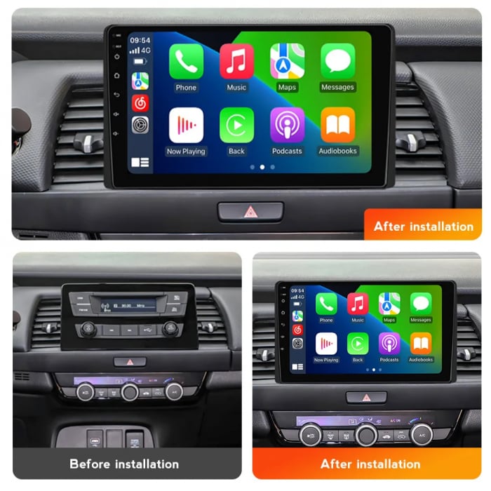 Navigatie Honda Fit Jazz 2020-2022 Android 14 , 2GB RAM QLED Carplay [6]